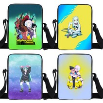 크로스백 Cyberpunk Edgerunners 데이비드 숄더 백 루시 아담 인쇄 메신저 가방 키즈 소녀 패션 십대 핸드백 선물, 12. 12