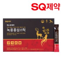 SQ제약 녹용 홍삼 스틱 10g x30포