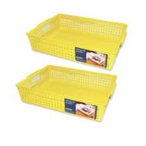 시스맥스 마이룸 센스업바스켓 4호 67104, YELLOW, 10개