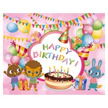 키즈토이 생일 현수막 파티배너 배경, 생일116