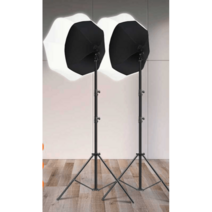 젬볼 400w LED 실내 촬영 조명 방송 동영상 장비, 255W 단일 램프(3가지 색 밝기)