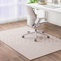 의자매트 긁힘방지 소음감소 카페트 체어매트, 90*120cm, 6mm, 베이지
