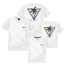 옥스타 캘리포니아야자수 패밀리 반팔티셔츠