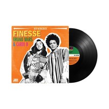 브루노마스 카디비 Finesse 리믹스 익스클루시브 12 싱글 LP 바이닐, 기본