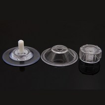 4.5cm 볼트 흡착판 압착고무 유리에붙이는 큐방 화장실 욕실 주방 후크 고리 홀더 고정빨판, 상세페이지 참조