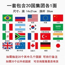 다양한 나라 미니깃발 만국기 세계국기 50개국 운동회 한국 미국, G20 세트개