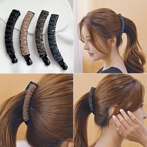 미스21 그렌델 양면 비즈 바나나핀 머리핀 헤어핀 (hp1372)
