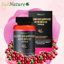 서브네이처 링곤베리 퓨레 로즈힙 엘라스틴 1000mg 60정, 3개(6개월분)