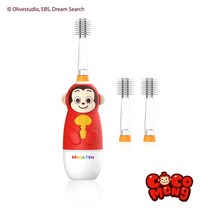 [코코몽X메가텐] 캐릭터소닉 음파전동 칫솔 (3in1)_어린이용