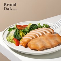 [브랜드닭] 훈제 닭가슴살 오리지널 10팩, 100g