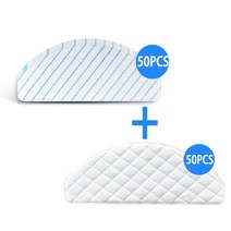 로봇 청소기 Ecovacs 100 팩 일회용 패드 Deebot 물걸레 혼수 가전 리스트, 쇼로