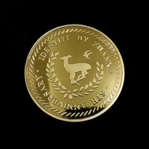 치아 요정 금 도금 기념 동전 크리 에이 티브 변경 선물 실제 금속 암호화, [06] running deer