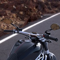 오토바이 핸들 방한 4단 열선그립 핫그립, 블랙, 1개