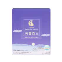 루나 곡물효소 인절미맛, 3g x 180포, 4박스+2박스