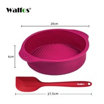 베이킹 불도장 인두 작업대 매트 스톤 WALFOS 식품 학년 실리콘 케이크 팬 큰 크기 금형 버터 빵 과자 틴