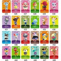 NS 스위치 디아블로 3 amiibo 잠금 카드 NFC amxxbo 데이터 설정 엘리트 몬스터 비밀 전리품 고블린 포함116202, 24 pcs 425-448 mini
