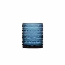 컴퍼니24 D V For테사 J업 iter 더블 올드 패션 글라스 283 5g(10온스) 6개 세트, Contemporary, Cornflower