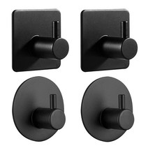 머글리 초강력 스텐 벽후크 현관마스크걸이 못없이액자걸기 책상가방걸이 마스크걸이대 벽에붙이는고리, 혼합후크 2구