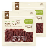 굿데이 건강한 육포 반려견간식 300g, 10개, 소고기 소프트 육포