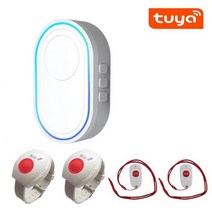 독거노인비상벨 호출벨 장애인 간병인 SOS 응급호출기 가정용 119001, Kit 7