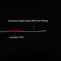 오토바이 전기부품 전선 2M/20M PTFE 실버 도금 구리선 38/36/34/30/28/26 AWG 마이크로 파인 UL1423 고온, 09 Brown_02 5M_07 26AWG