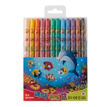 문교 바다색연필 12색, 단품, 1개