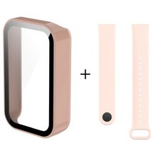 레드미 스마트 밴드 프로 스트랩 워치밴드 실리콘 스포츠 손목 충격방지 액정 보호 커버 1 Set, 옵션.03 SET 3