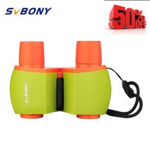 어린이 선물 SVBONY 어린이 쌍안경 6x18 고정 초점 망원경 야외 관찰 어린이 할로윈 크리스마스 선물 추수 감사절 선물