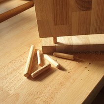 햄스터 집꾸미기 데크 계단놀이터 나무못 목봉 12x100