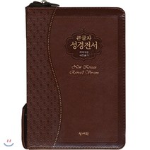 큰글자성경전서(초코)(소)(개역개정)(색인)(NKR63ESM)(새찬송가), 성서원