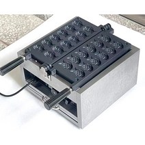 미니붕어빵기계 12구 와플 타코야키 220v 가스휴게소, 2.전기+EU