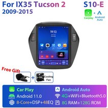 JMCQ-2 딘 4G 안드로이드 11 자동차 라디오 현대 IX35 투싼 2 2009-2015 스테레오 멀티미디어 비디오 플레, 19 S10-E-MIC