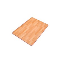 전기 라디에이터 발 피트 난방 매트 사무실 온도 조절기 패드 홈 온수 바닥 카펫 50x30cm, Dark Wood_EU