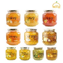 해맑음 겨울향기 고흥 유자청 레몬청 자몽청 한라봉청 청귤청 팔삭청 도라지 모과청 생강청 유기농유자청 11종, 도라지유자청 1병, 950g, 1개