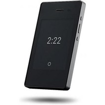 [해외] 언락폰 자급제폰 Light Phone II [Black] 4G Volte Phone Minimalist for Calling and Texting, Black, one option, 블랙