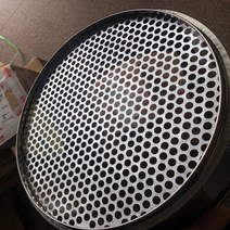 블루베리 선별기 후추 씨앗 바구니 과일선별 콩, 직경 20cm - 원형 구멍 5mm