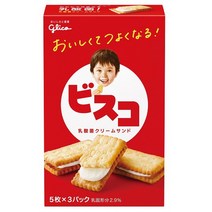글리코 비스코 크림샌드 15매