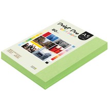 종이문화 프린트프로 칼라복사지 A5 80g No.12 그린 250매