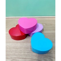 데코덴 꾸미기 하트 보석함, 핑크