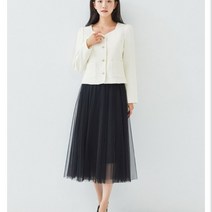 [로엠] 하트넥트 트위드 쟈켓 RMJKC49RT2