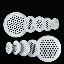 창문형 욕실 화장실 환풍기 교체 10 개/몫 30 미리메터 35 40 43 65 스테인레스 스틸 공기 환기 찬장 캐비닛 장식 시스템, 35mm white