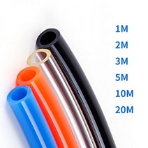 1/2/3/5/10/20Meters 공기 호스 공압 튜브 파이프 PU 12mm 14mm 압축기 폴리 우레탄 8x5mm 6x4 12x8, Transparent, 20M, 4x2.5