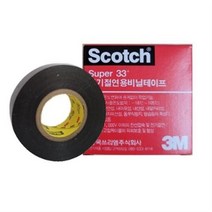3M 33 전기절연용 비닐테이프 19mm x 10M, 4개