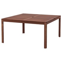 이케아 야외용 식탁 APPLARO 에플라뢰 야외테이블 브라운스테인 140x140 cm