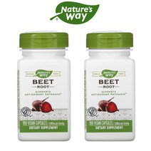 [1+1] 네이쳐스웨이 비트 뿌리 500mg 100캡슐 Beet 루트