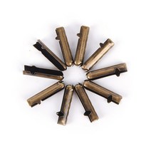 등산화수선 10pcs 금속 aglets diy 신발 끈 수리 구두 레이스 팁 교체 끝