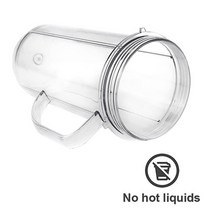 닌자 믹서기 250W 매직 블렌더 쥬서 믹서용 손잡이가 달린 키 큰 22Oz 교체 부품 컵 머그잔
