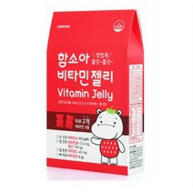 함소아 비타민젤리 딸기맛, 100정, 13개