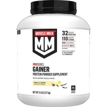 23년 1월 재입고 머슬밀크 게이너 14서빙 5lb 2.27kg 바닐라 크림 맛, 999