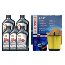 쉐보레 말리부 2.0/2.4 가솔린 쉘 힐릭스 울트라 AG 5W30(5L) 엔진오일세트